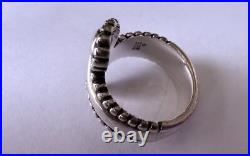 James Avery Beaded Paisley Ring SZ 6.5 RETIRED SOLID STERLING. 925