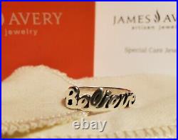 James Avery Believe Ring Size 9