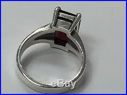 James Avery Bella Garnet Ring Size 8