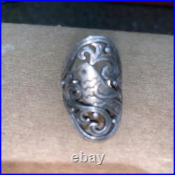 James Avery Bird Of Paradise Ring, Size 6 RARE & RETIRED Sterling Silver