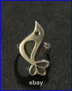 James Avery Bird Ring Sterling Silver Retired Rare Size 5