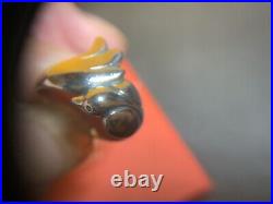 James Avery Bird Wrap Ring sz 5 Retired