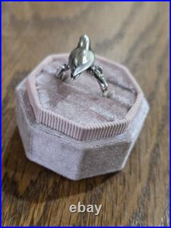 James Avery Bird on a Branch Size 9 ring EUC