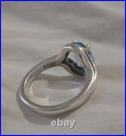 James Avery Blue Topaz Adriana 925 ring size 7 James Avery Blue Topaz Adriana 925 ring size 7