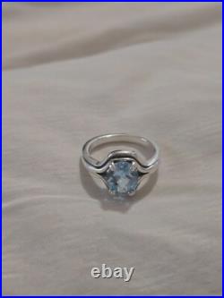James Avery Blue Topaz Adriana 925 ring size 7 James Avery Blue Topaz Adriana 925 ring size 7