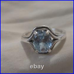 James Avery Blue Topaz Adriana 925 ring size 7 James Avery Blue Topaz Adriana 925 ring size 7
