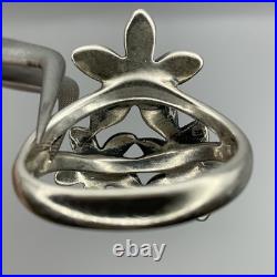 James Avery Bouquet Daisy Flowers Ring Sterling Silver Retired