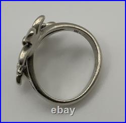 James Avery Bouquet Daisy Flowers Ring Sterling Silver Retired