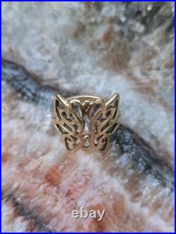 James Avery Butterfly Mariposa Ring Rare 585 14k Solid Yellow Gold Retired James Avery Butterfly Mariposa Ring Rare 585 14k Solid Yellow Gold Retired