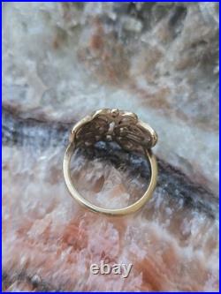 James Avery Butterfly Mariposa Ring Rare 585 14k Solid Yellow Gold Retired