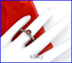 James Avery Cherished Birthstone Garnet Solid 925 Sterling Silver Jewelry