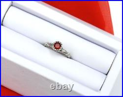 James Avery Cherished Birthstone Garnet Solid 925 Sterling Silver Jewelry