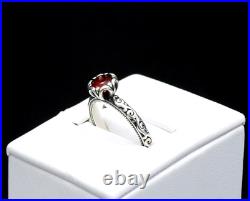 James Avery Cherished Birthstone Garnet Solid 925 Sterling Silver Jewelry