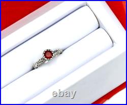 James Avery Cherished Birthstone Garnet Solid 925 Sterling Silver Jewelry