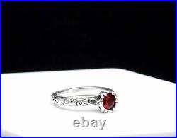 James Avery Cherished Birthstone Garnet Solid 925 Sterling Silver Jewelry