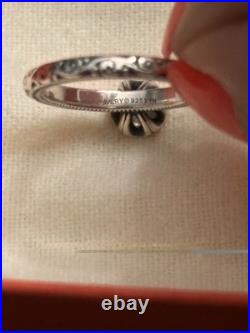 James Avery Cherished Birthstone Ring Lab Created White Sapphire, Size 5.5