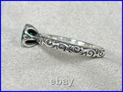 James Avery Cherished Birthstone Ring Size 7 (May) Lab Created Emerald