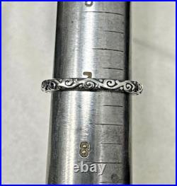 James Avery Cherished Birthstone Ring Size 7 (May) Lab Created Emerald