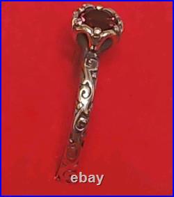 James Avery Cherished Birthstone Ring Sterling Silver Garnet, Size 7