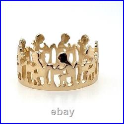 James Avery Children School Desk 14K Yellow Gold Eternity Ring (DG7071787)