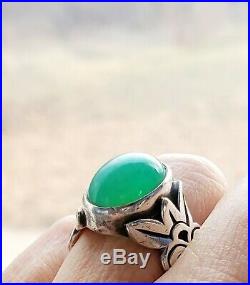 James Avery Chrysoprase Ring VERY Rare! In JA Box/Pouch NICE