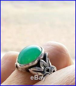 James Avery Chrysoprase Ring VERY Rare! In JA Box/Pouch NICE