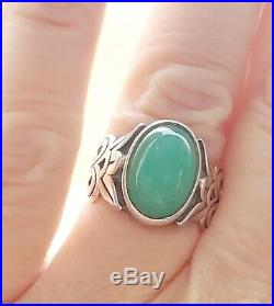 James Avery Chrysoprase Ring VERY Rare! In JA Box/Pouch NICE