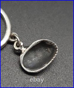 James Avery Cockle Shell Charm Ring Sterling Silver Size 2.5 Used
