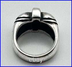 James Avery Compression Ring Sterling Silver Retired JA STER Size 10.5 25.45g