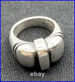James Avery Compression Ring Sterling Silver Retired JA STER Size 10.5 25.45g