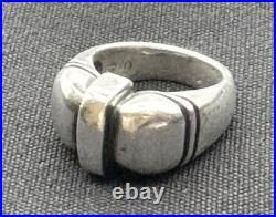 James Avery Compression Ring Sterling Silver Retired JA STER Size 10.5 25.45g