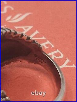 James Avery Coral Reef Ring Size 6 Sterling Silver Vintage Retired Domed