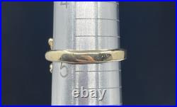 James Avery Cross Twisted Icthus Fish Ring in 14k Gold Size 4.75