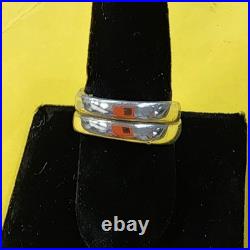 James Avery Crossover Double Band Sterling Silver 925 Size 8 1/2 Retired James Avery Crossover Double Band Sterling Silver 925 Size 8 1/2 Retired