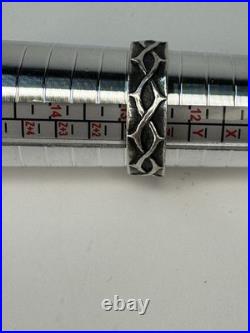 James Avery Crown of Thorns Ring Size 12.75 Sterling Silver 925