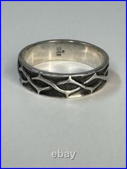 James Avery Crown of Thorns Ring Size 12.75 Sterling Silver 925