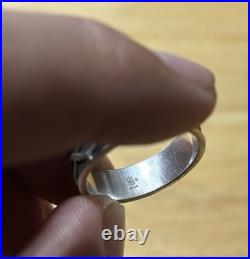James Avery Crown of Thorns Ring Sterling Silver Retired Size 10