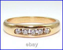 James Avery Debra Diamond 18K Yellow Gold Ring Wedding Band Size 7 LJA2
