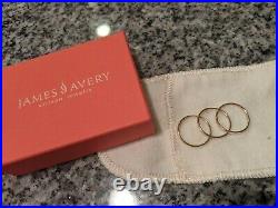 James Avery Delicate Forged Rings in 14k Gold