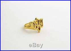 James Avery Descending Dove 14k Yellow Gold Ring Size 8 1/2