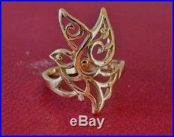 James Avery Dove Ring 14k Gold Size 7 1/2