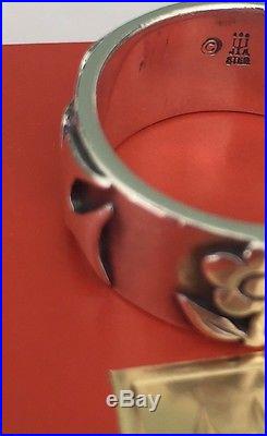 James Avery Dove and Flower Ring Size 9