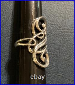 James Avery Electra Ring Sterling Silver Size 5 Retired