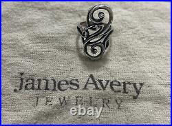 James Avery Electra Ring Sterling Silver Size 7 Retired