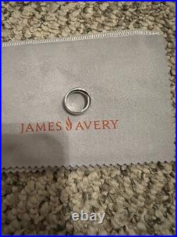 James Avery Endless Love RETIRED Ring Band 6