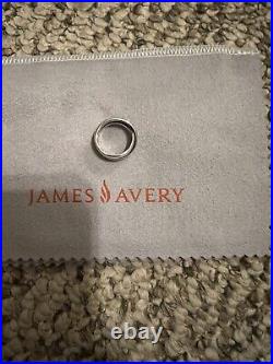 James Avery Endless Love RETIRED Ring Band 6