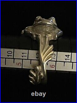 James Avery Frog Toad Wrap Ring 3D Retired Sterling Silver Size 6