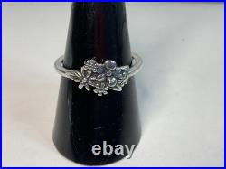 James Avery Garden Bouquet Ring Sz 8 Retired