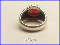 James Avery Garnet Ring. 925/14k Size 7, Retired! (20004483)