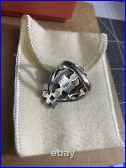 James Avery Glorietta Sterling Silver 925 Rare Retired HTF Ring Sz 7.5 W Box